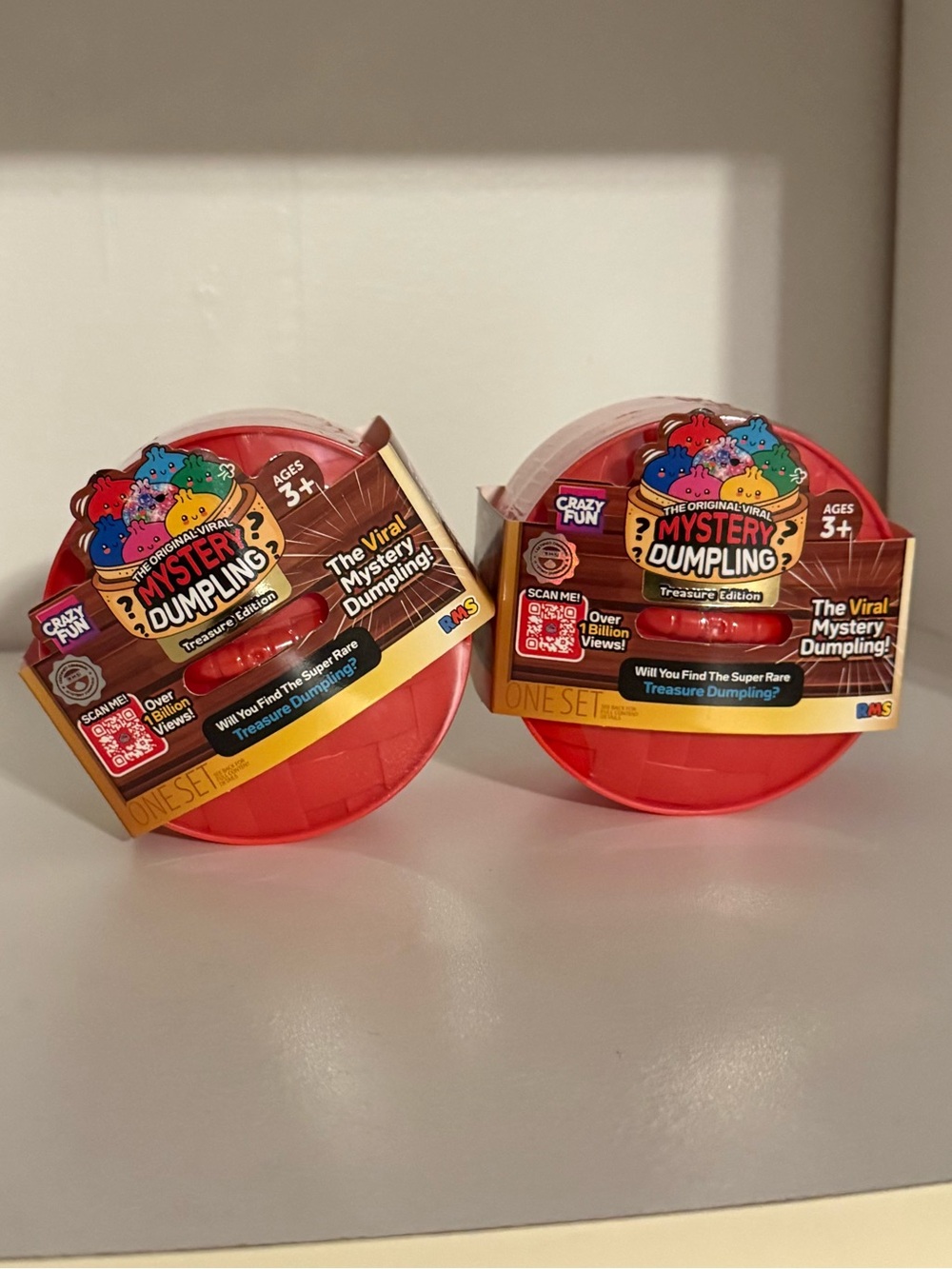 2 SEALED RMS Treasure edition dumpling